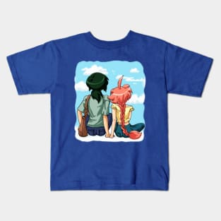 Cerulean Skies Kids T-Shirt